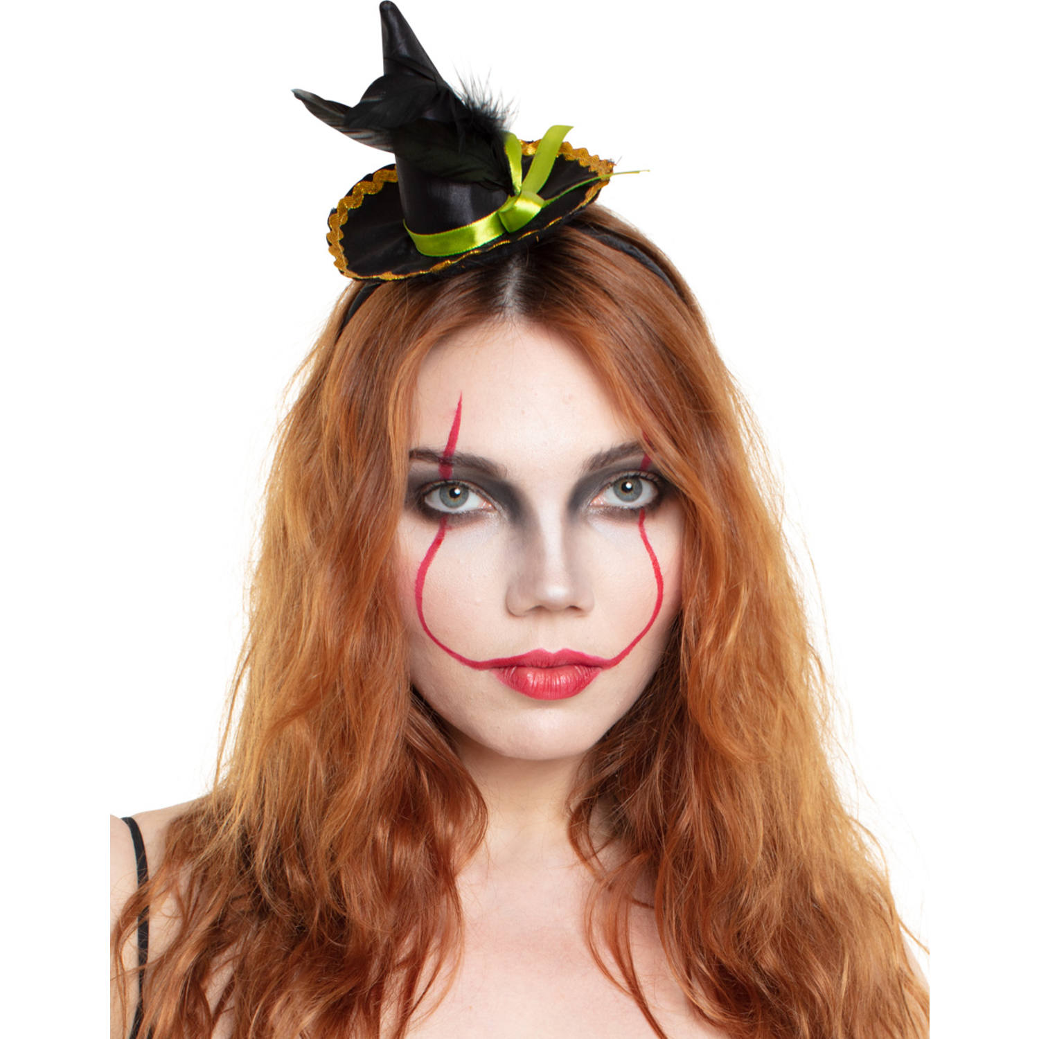 verkoop - attributen - Halloween - Diadeem heksenhoed